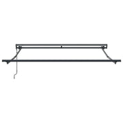 Vidaxl inklapbaar zonnescherm rood en wit 350 x 250 cm - afbeelding 3