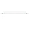 Vidaxl inklapbaar zonnescherm wit 400 × 300 cm polyester en aluminium