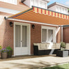 Vidaxl markies crème 500 x 300 x 165 cm polyester en metaal