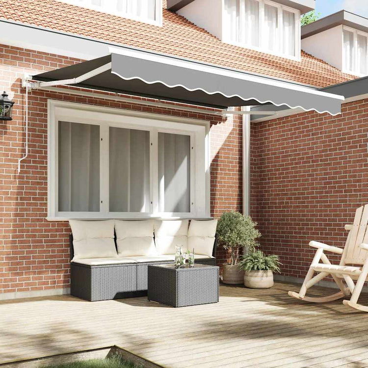 Vidaxl zijde frame verstelbaar wit 2,5 x 2 m staal