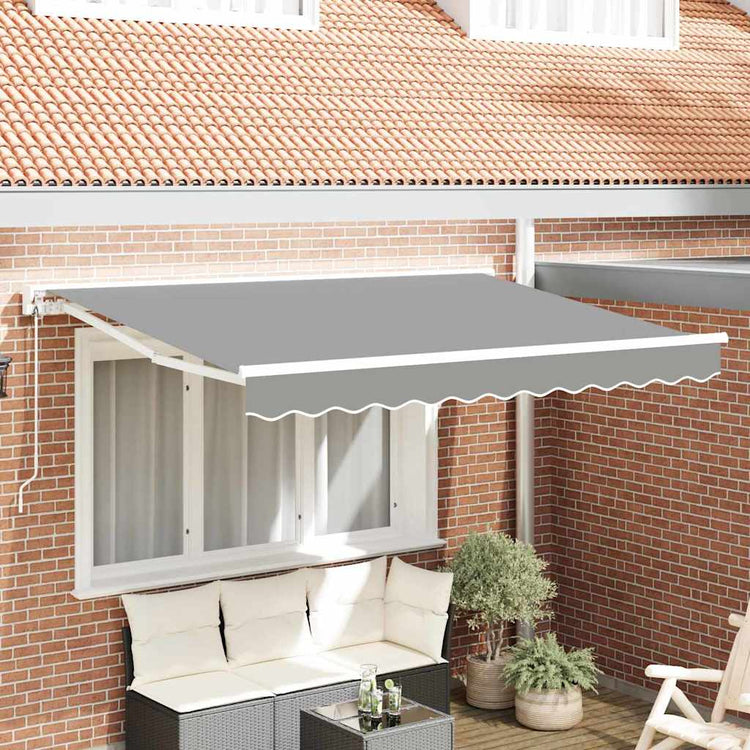 Vidaxl zijde frame verstelbaar wit 3 x 2 m staal