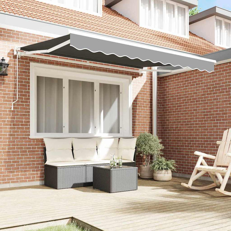 Vidaxl zijde frame verstelbaar wit 3,5 x 2 m staal