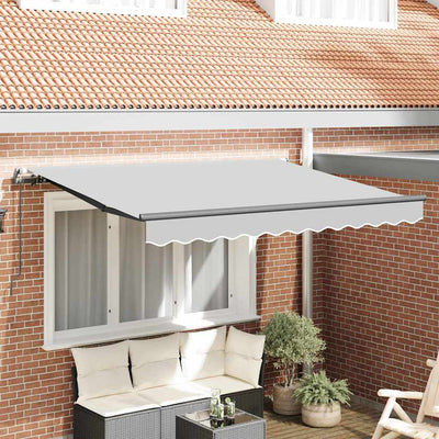 Vidaxl zijde frame antraciet 3,5 x 2 m metaal