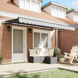 Vidaxl zijde frame antraciet 4 x 2 m metaal - afbeelding 3