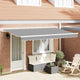 Vidaxl zijde frame wit 4 x 2 m metaal