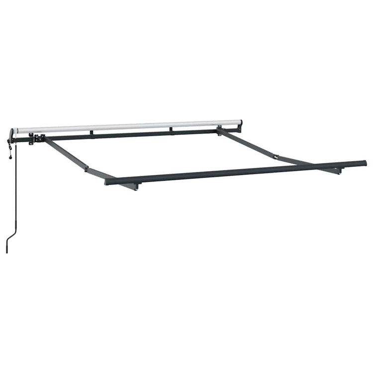 Vidaxl zijde frame antraciet 2,5 x 2 m metaal