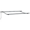 Vidaxl zijde frame antraciet 3,5 x 2 m metaal