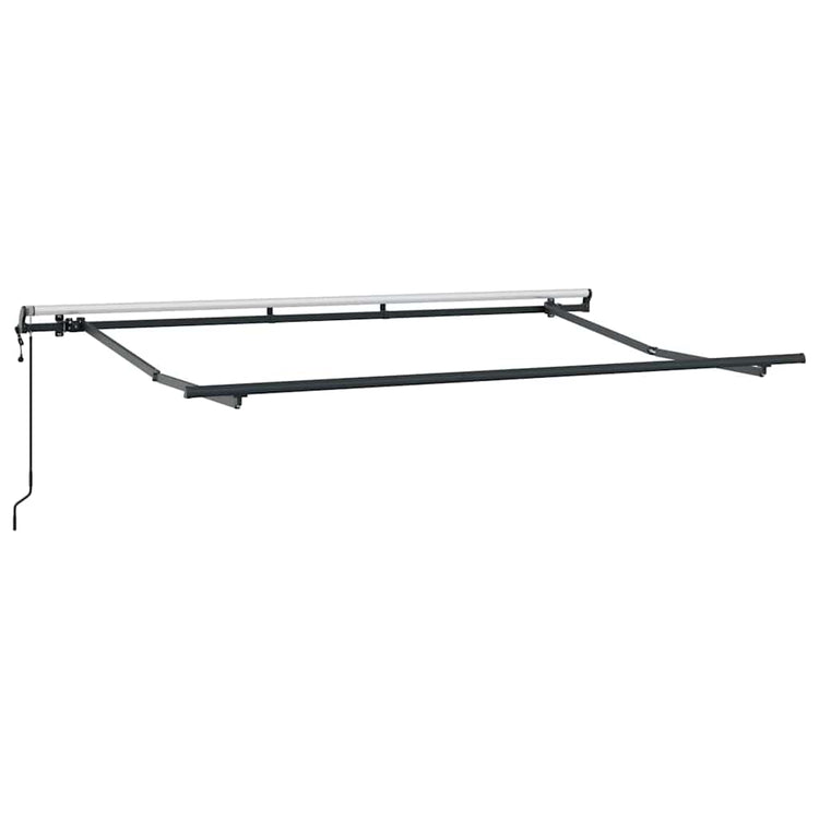 Vidaxl zijde frame antraciet 3,5 x 2 m metaal