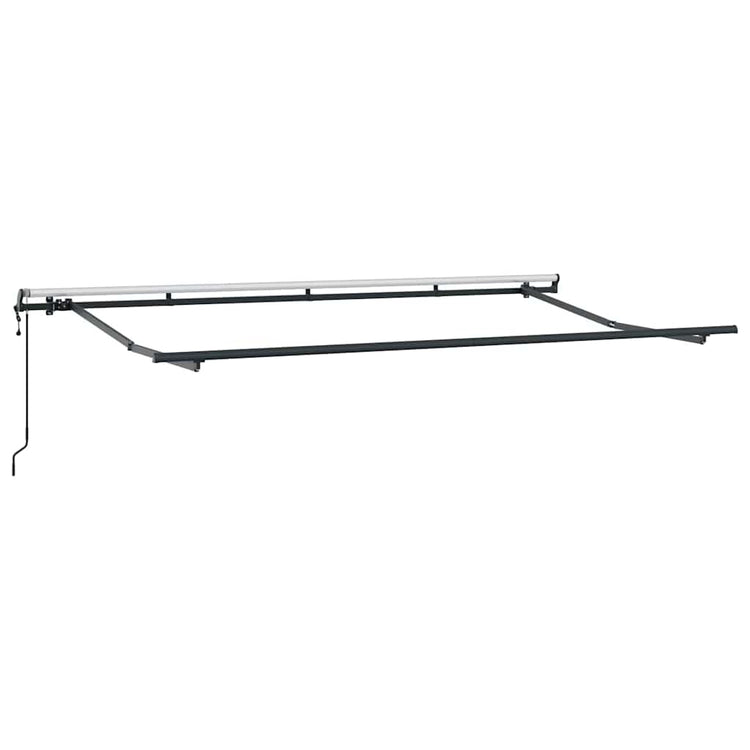 Vidaxl zijde frame antraciet 4 x 2 m metaal