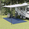 Vidaxl tenttapijt blauw 500 × 350 cm polyester