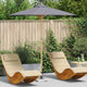 Vidaxl tuinparasol ø 217 x 230 cm bamboe rond donkergrijs