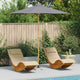 Vidaxl tuinparasol ø 270 x 260 cm bamboe rond donkergrijs
