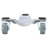 Vidaxl meubelrollers 4 st 16x14,5x5,5 cm staal 180 kg