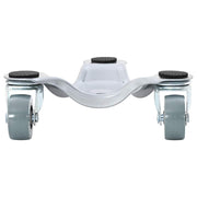 Vidaxl meubelrollers 4 st 16x14,5x5,5 cm staal 180 kg - afbeelding 3