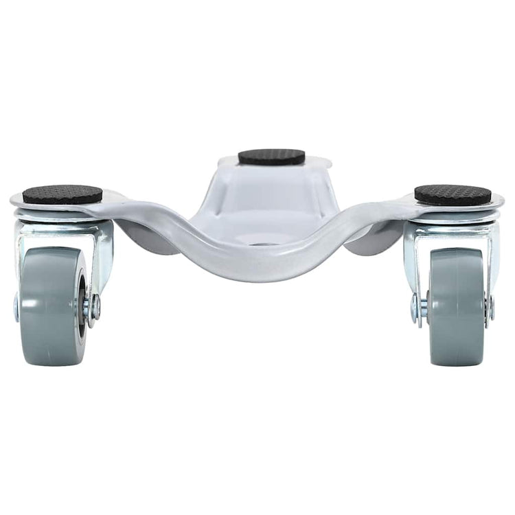 Vidaxl meubelrollers 4 st 16x14,5x5,5 cm staal 180 kg
