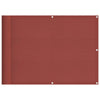 Vidaxl balkonscherm terracotta 75x700 cm 100% polyester oxford