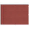 Vidaxl balkonscherm terracotta 75x800 cm 100% polyester oxford
