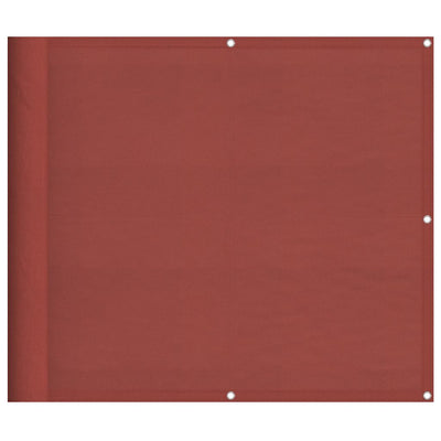 Vidaxl balkonscherm terracotta 90x700 cm 100% polyester oxford