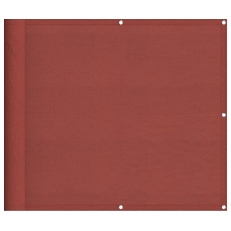 Vidaxl balkonscherm terracotta 90x700 cm 100% polyester oxford