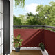 Vidaxl balkonscherm terracotta 90x800 cm 100% polyester oxford