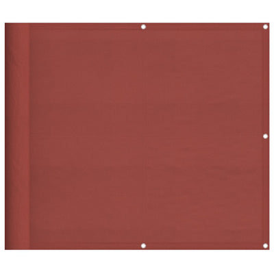 Vidaxl balkonscherm terracotta 90x1000 cm 100% polyester oxford