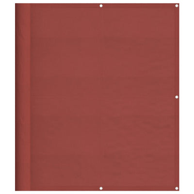 Vidaxl balkonscherm terracotta 120x700 cm 100% polyester oxford