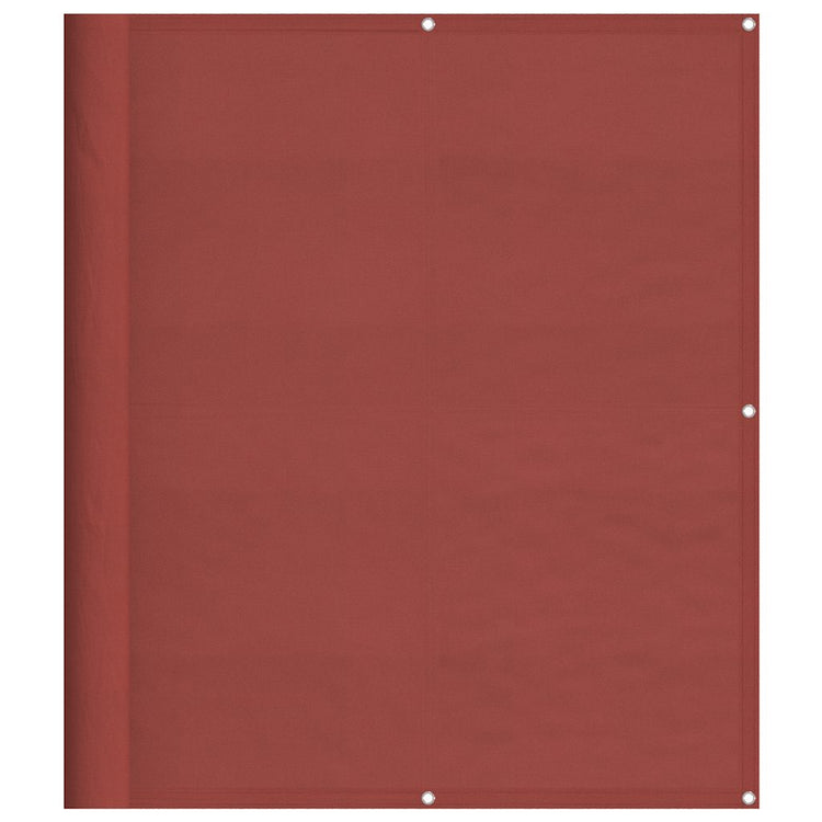 Vidaxl balkonscherm terracotta 120x700 cm 100% polyester oxford