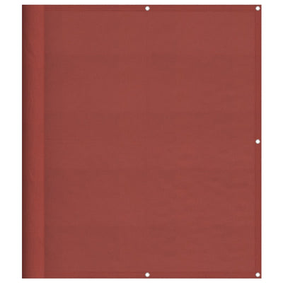 Vidaxl balkonscherm terracotta 120x800 cm 100% polyester oxford