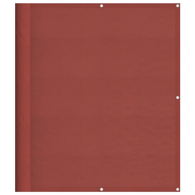 Vidaxl balkonscherm terracotta 120x800 cm 100% polyester oxford