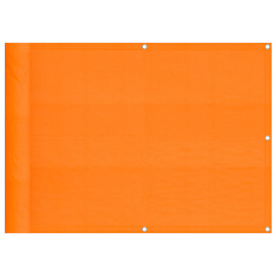 Vidaxl balkonscherm oranje 75x700 cm 100% polyester oxford