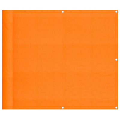 Vidaxl balkonscherm oranje 90x800 cm 100% polyester oxford
