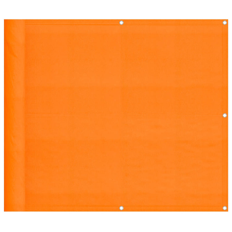 Vidaxl balkonscherm oranje 90x800 cm 100% polyester oxford
