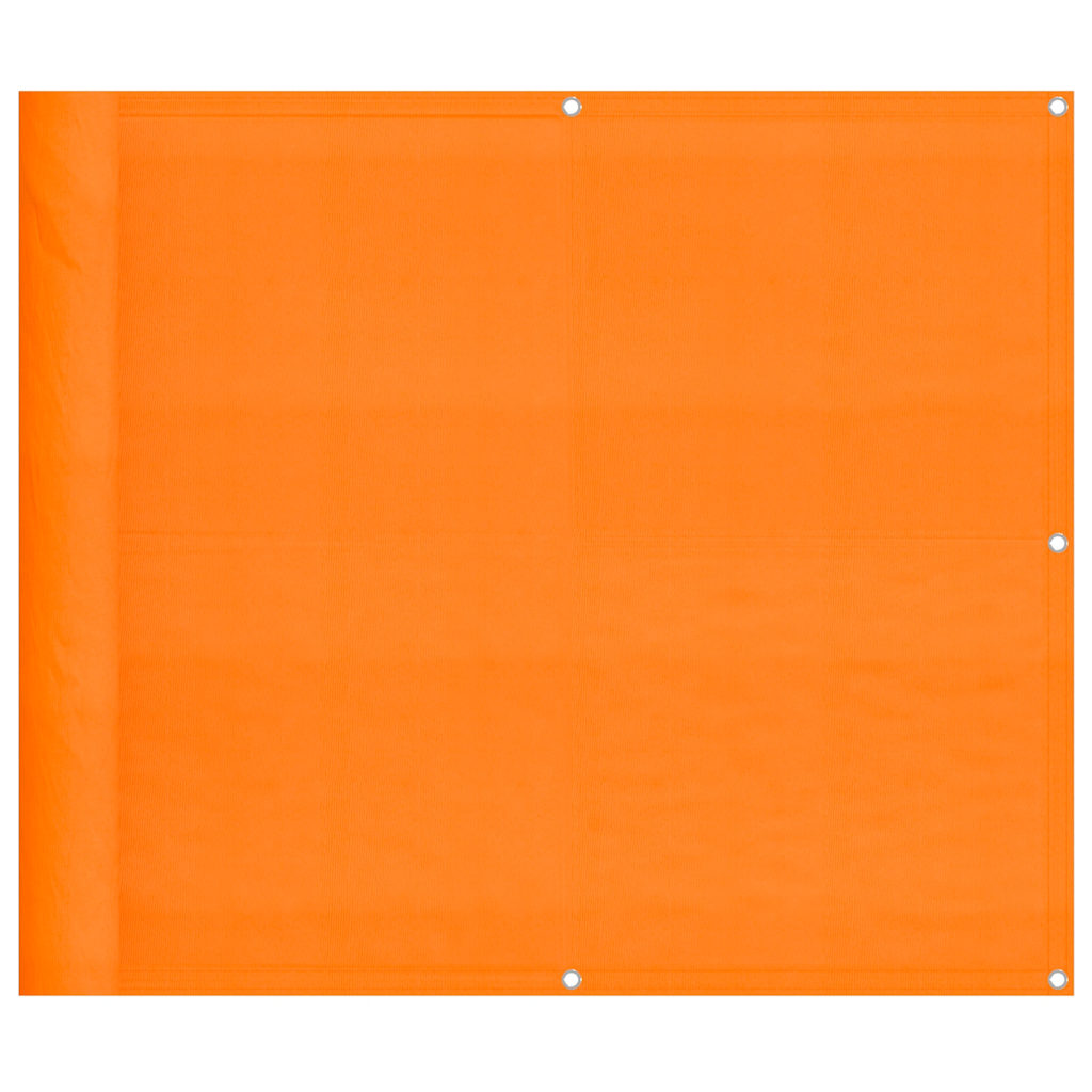 Vidaxl balkonscherm oranje 90x1000 cm 100% polyester oxford