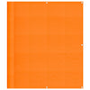 Vidaxl balkonscherm oranje 120x800 cm 100% polyester oxford