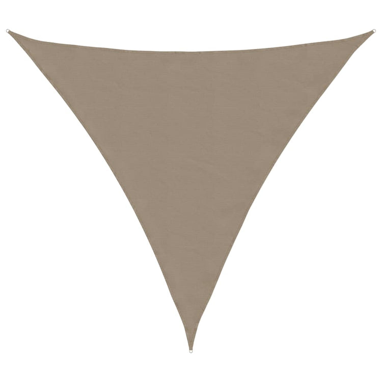 Vidaxl zonnescherm taupe 2x2x2 m 100% polyester oxford