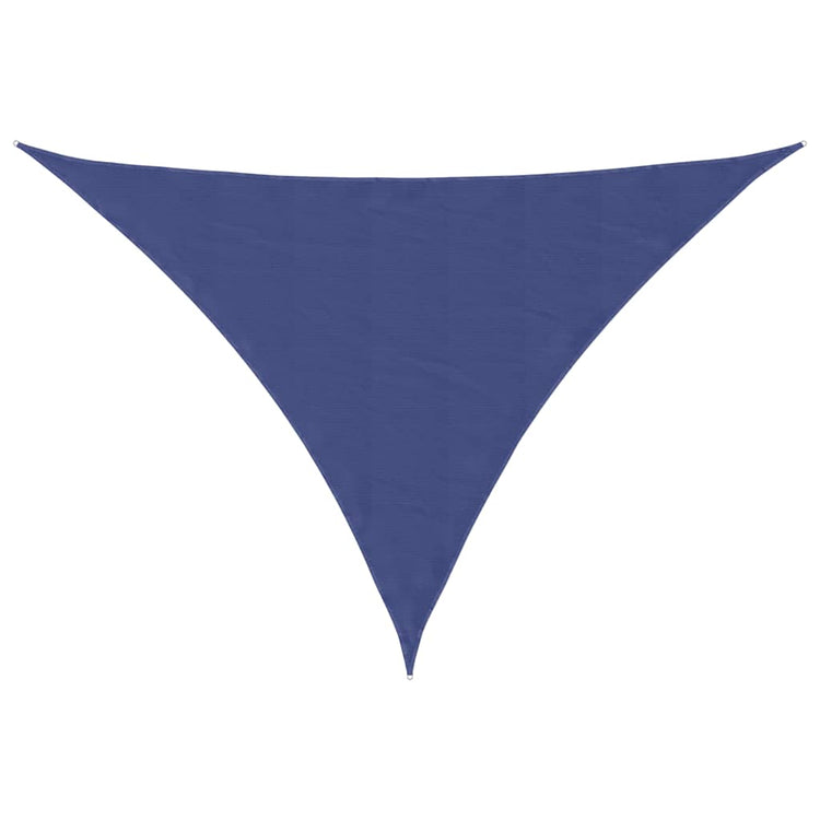 Vidaxl zonnezeil blauw 7x5x5 m 100% polyester oxford