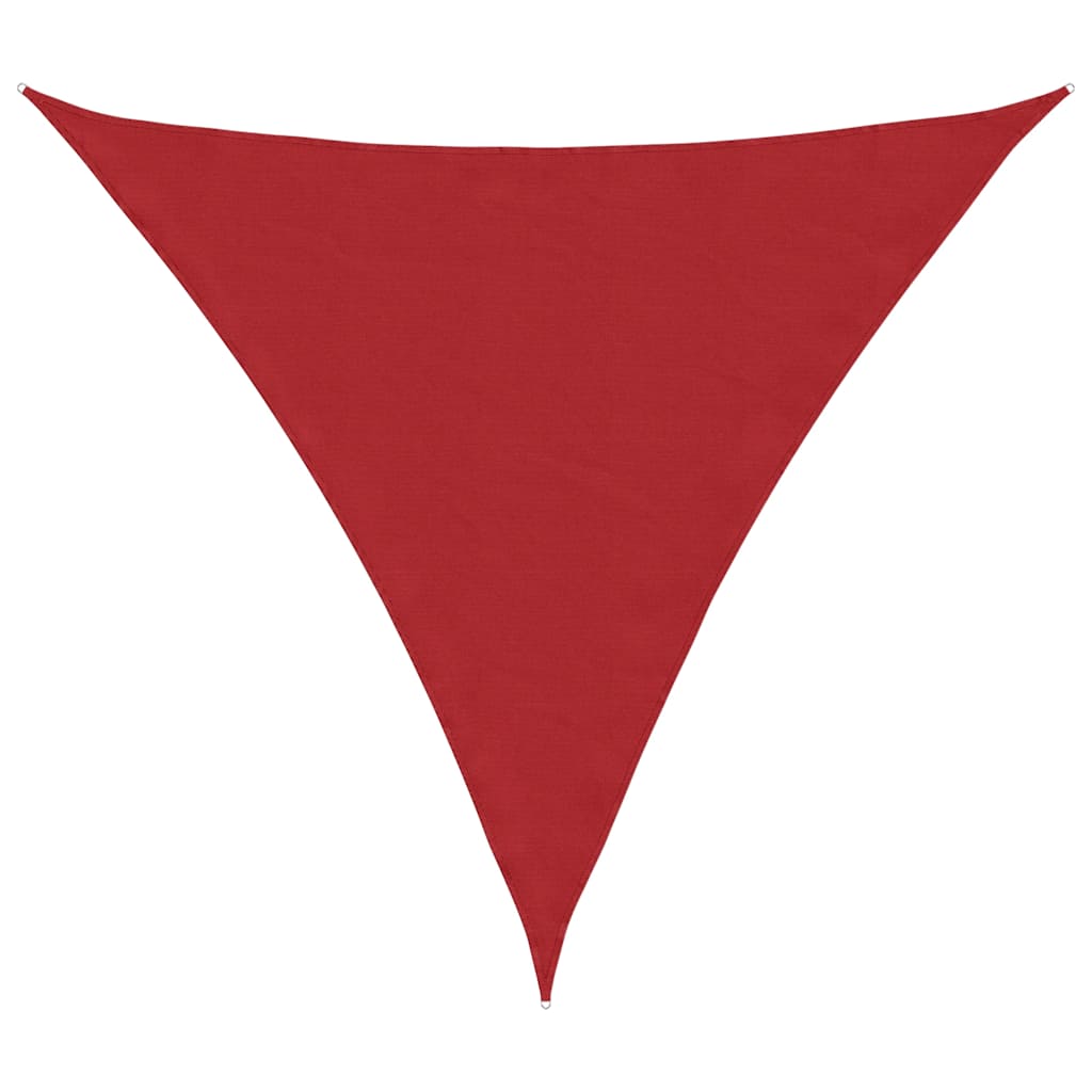 Vidaxl zonnezeil rood 2x2x2 m 100% polyester oxford