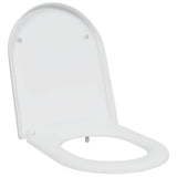 Vidaxl toiletzitting wit 49 x 36 x 4 cm duroplast - afbeelding 2