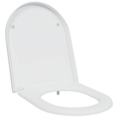 Vidaxl toiletzitting wit 49 x 36 x 4 cm duroplast
