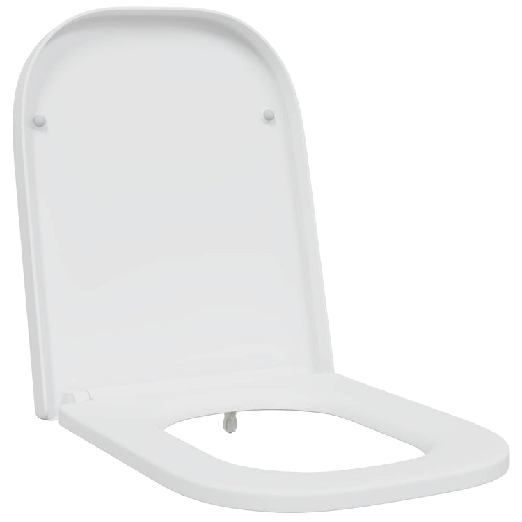 Vidaxl toiletzitting wit 47,5 x 35 x 3,6 cm duroplast