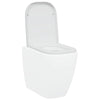 Vidaxl toiletzitting wit 47,5 x 35 x 3,6 cm duroplast