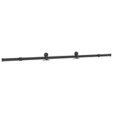 Vidaxl schuifdeur met beslag 76x205 cm esg-glas en aluminium - afbeelding 3