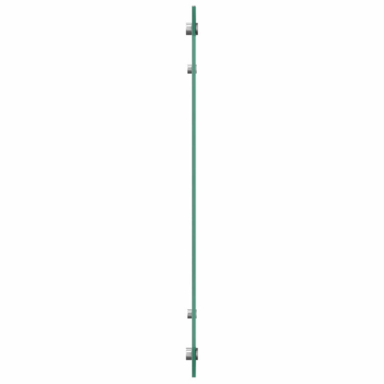 Vidaxl keukenachterwand lichtgrijs 80 x 60 cm gehard glas