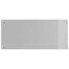 Vidaxl keuken spatscherm lichtgrijs 90 x 40 cm gehard glas