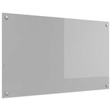 Vidaxl keukenachterwand lichtgrijs 100 x 60 cm gehard glas - afbeelding 2