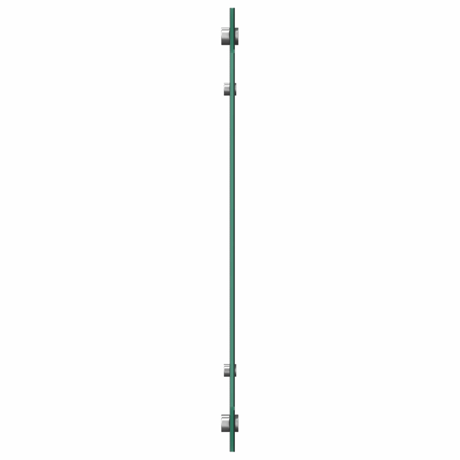 Vidaxl keuken spatscherm donkergrijs 70 x 50 cm gehard glas
