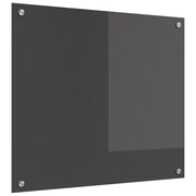 Vidaxl keukenachterwand donkergrijs 70 x 60 cm gehard glas - afbeelding 1