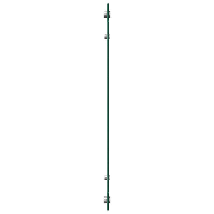 Vidaxl keukenachterwand donkergrijs 70 x 60 cm gehard glas