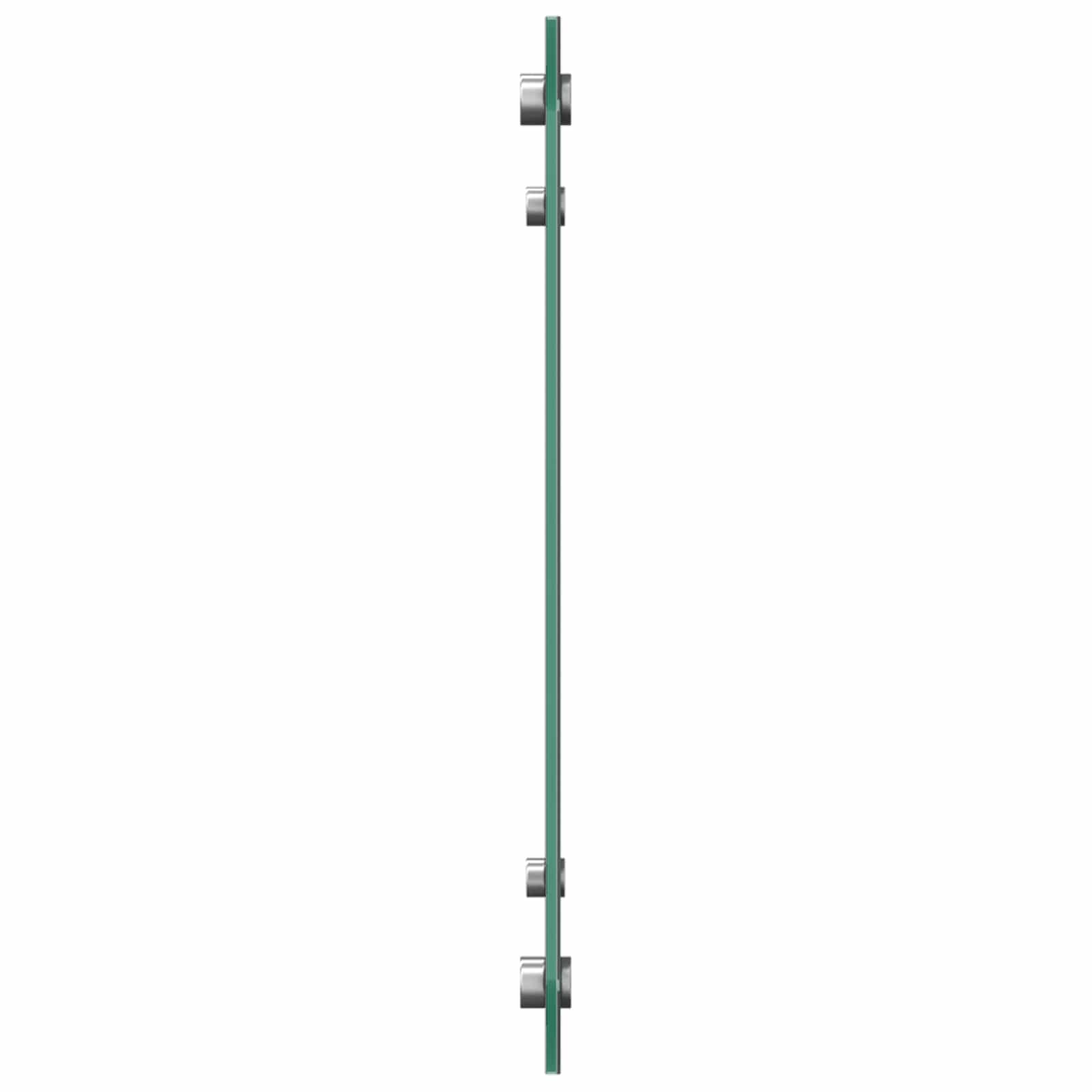 Vidaxl keuken spatscherm donkergrijs 80 x 40 cm gehard glas