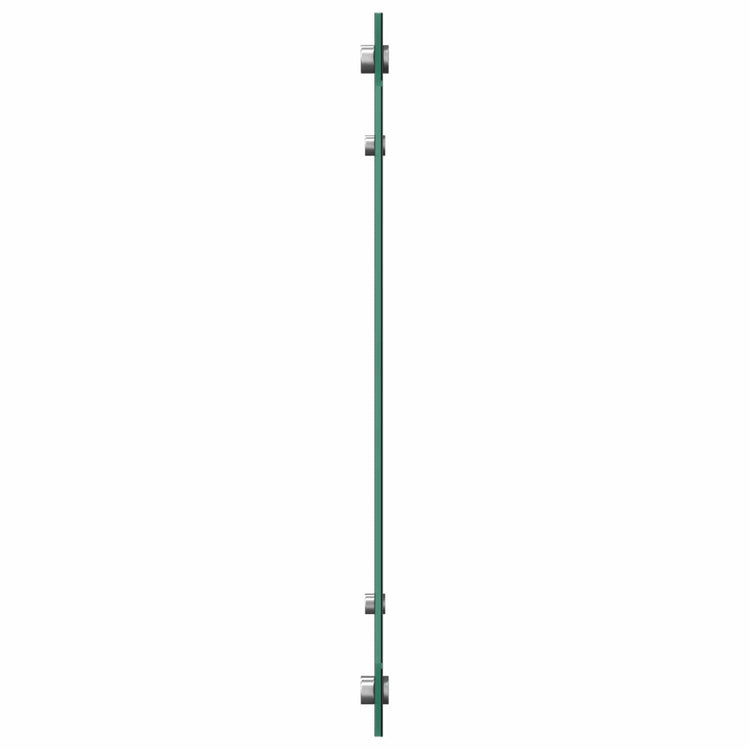 Vidaxl keukenachterwand donkergrijs 80 x 50 cm gehard glas